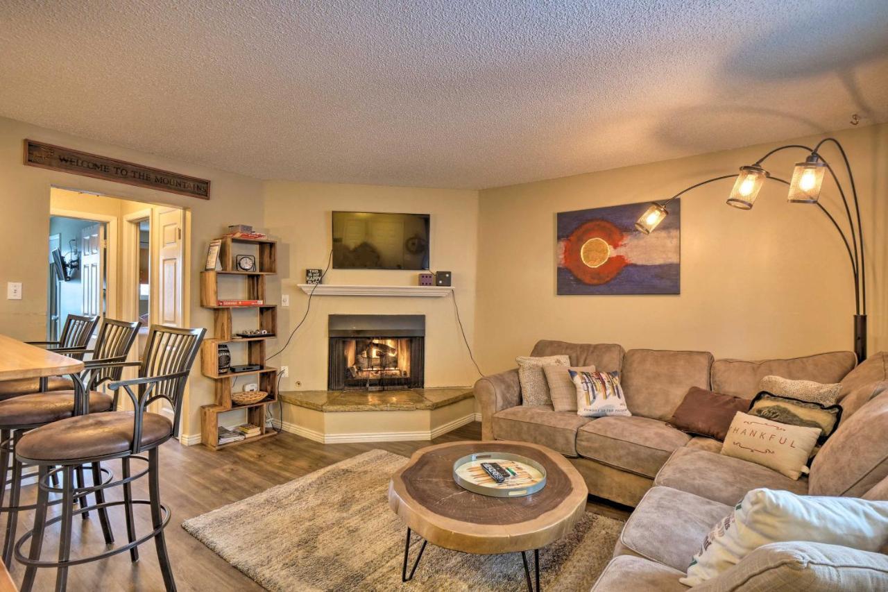 Main St Breck Condo With Mtn Views - Walk To Lifts! Breckenridge Bagian luar foto