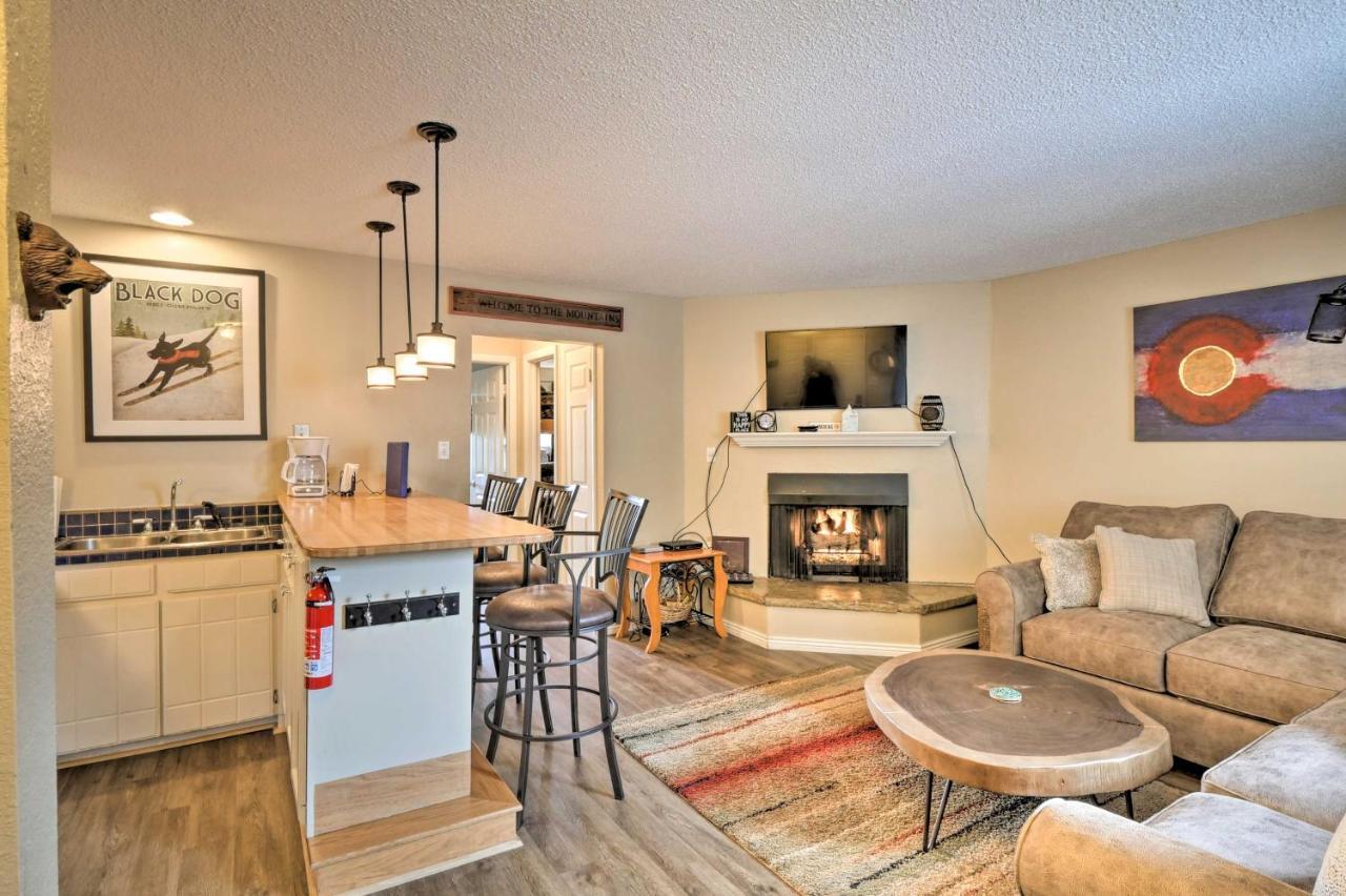 Main St Breck Condo With Mtn Views - Walk To Lifts! Breckenridge Bagian luar foto
