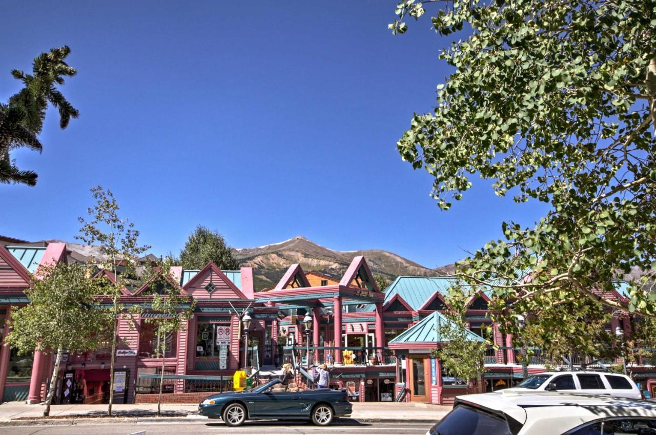Main St Breck Condo With Mtn Views - Walk To Lifts! Breckenridge Bagian luar foto
